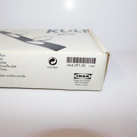 Vintage Ikea KULI 3 Tealight Holder black with box - Picture 4 of 8